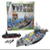 Toy Aircraft Carrier Ship with Warplanes and Submarine Combo, Includes 18 Fighter Jets Torpedo view 1