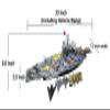 Toy Aircraft Carrier Ship with Warplanes and Submarine Combo, Includes 18 Fighter Jets Torpedo view 2