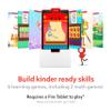 Osmo - Little Genius Starter Kit for Fire Tablet + Early Math Adventure - Valentine Toy - 6 Educational Games-Counting, Shapes & Phonics-STEM Gifts-Ages 3 4 5(Tablet Base Included) view 2