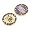 LoveinDIY 2 Metal Chips Big Small Dealer Buttons for Texas view 2