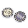 LoveinDIY 2 Metal Chips Big Small Dealer Buttons for Texas view 4
