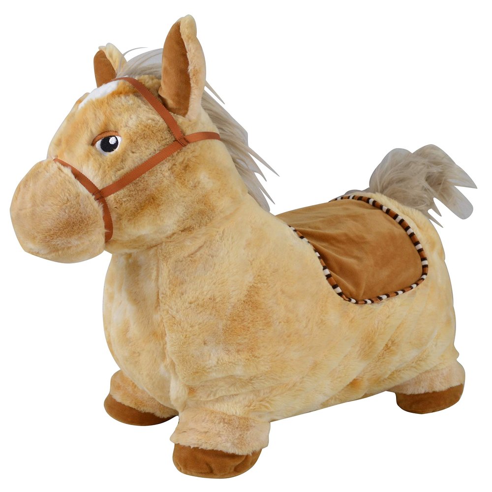 Bayer Chic 2000 401 30 Inflatable Jumping Horse with Air Pump Brown