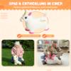 Bayer Chic 2000 401 50 Inflatable Jumping Horn with Air Pump Unicorn view 2