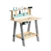 Bayer Chic 2000 278 30 Children's Wooden Workbench with Tools and Accessories, Tool Bench, Colourful, Large