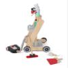 Bayer Chic 2000 277 01 Children's Cleaning Trolley Wooden Broom Trolley with Vacuum Cleaner and Accessories view 3
