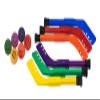 Shield Rainbow Scooter Sticks and Hotballs, 21 Inches, 6-Color Set view 1