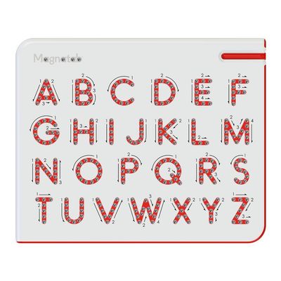 Magnatab A to Z Uppercase Activity for Fun and Learning Sensory Activity Ages 3+, Plastic