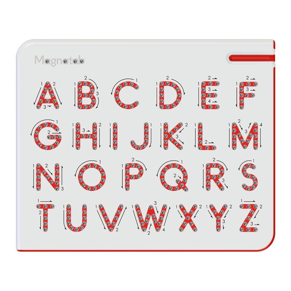 Magnatab  A to Z Uppercase  Activity for Fun and Learning  Sensory Activity  Ages 3+, Plastic