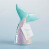 Baby Aspen Reversible Sequin Mermaid Tail Porcelain Piggy Bank, Baby Room Decor, Coin Bank Baby Shower view 2