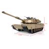 Toucan RC Hobby US in Stock Henglong 1/16 Tk7.0 Remote Control Tank M1A2 Abrams 3918 RTR Rc Model Plastic Tracks BB Airsoft That Shooting BB Bullets view 2