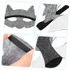 NUOBESTY Wolf Mask Animals Felt Half Face Mask Costume Decor Dress Up Party Favors 3pcs view 3