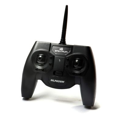HobbyZone MLP6DSM 6-Channel Safe Transmitter, Mode 2, SPMRMLP6, Multi