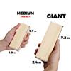 SPORT BEATS Medium Tower Game Outdoor Games 54 Blocks Stacking Game Includes Carry Bag view 2