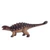 MOJO Ankylosaurus Realistic Dinosaur Hand Painted Toy Figurine, Brown view 1