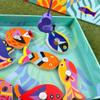 DJECO Fishing Graphic Magnetic Fishing Game - Catch Colorful Sea Creatures - Fun & Engaging for Family & Friends, Perfect for Gift - Wooden Toy for Children 2+ Years Girls & Boys view 3