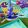 DJECO Fishing Graphic Magnetic Fishing Game - Catch Colorful Sea Creatures - Fun & Engaging for Family & Friends, Perfect for Gift - Wooden Toy for Children 2+ Years Girls & Boys view 4