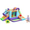 AirMyFun Inflatable Bounce House with Blower,Bouncy House for Kids Outdoor,Toddle Bouncy House Bounce Castle with Slide for Family Backyard view 1