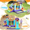 AirMyFun Inflatable Bounce House with Blower,Bouncy House for Kids Outdoor,Toddle Bouncy House Bounce Castle with Slide for Family Backyard view 3