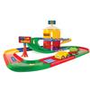 Wader 53010 Tracks Garage on Two Levels with Vehicle and 3.4 m Play Street, from 12 Months, Multicoloured, Standard view 1