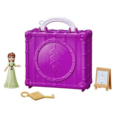Disney Frozen 2 Pop Adventures Family Game Night Pop-Up Playset with Handle, Including Anna Doll, Toy Inspired 2