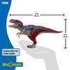 schleich Dinosaurs - Red and Blue T Rex Action Figure with Movable Jaw - 11" Length, Realistic Tyrannosaurus Rex Dino Figurine - Large Dinosaur Toy for Imaginative Play Boys and Girls Ages 5+ | 72155 view 4