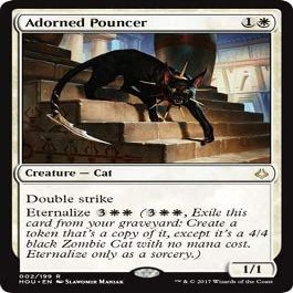 Magic: The Gathering - Adorned Pouncer - Mystery Booster - Hour of Devastation