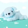 Glow Guards 15'' Blue Musical Dog Plush Soft Stuffed Animal Puppy with LED Night Lights Christmas Children's Day Birthday Gifts for Toddler Kids view 3