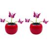 2pcs for Car Ornament Solar Powered Swinging Toy Figurines Stautes Bobbleheads Solar Powered Dancing Doll Shaking Doll Car Dancing Toys Shake Your Head to Rotate Swing view 1