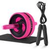 Raphael Abdominal Muscle Wheel Mute Fitness Equipment (Pink) view 1