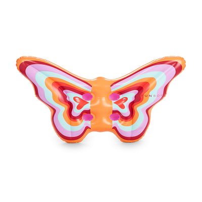 FUNBOY Giant Inflatable Butterfly Drink Holder, Luxury Floating Bar Accessory for Pool Parties and Entertainment, Floating Drink Holder