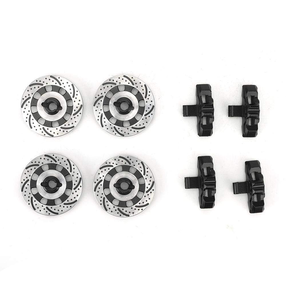 RC Brake Disc, Aluminum Alloy Lightweight Durable 1/7 Scale Brake Rotor for Drift Racing Desert Offroad RC Car Enthusiasts Collectors