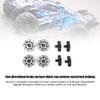 RC Brake Disc, Aluminum Alloy Lightweight Durable 1/7 Scale Brake Rotor for Drift Racing Desert Offroad RC Car Enthusiasts Collectors view 4