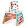 Hape Light-Up Circus Activity Cube | Bright Activity Center Development Play Set Toy for Toddlers view 3
