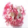 12 Teddy Bear Design Blue Pink Boy Girl Acrylic Pacifier Ribbon Necklaces Baby Shower Game Favors Prize Decorations (Pink) view 1