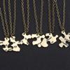 TENDYCOCO Necklace for 6 Never Apart Puzzle Friends Sister Necklace Lettering Family Friendship Jewelry Set 6pcs view 4