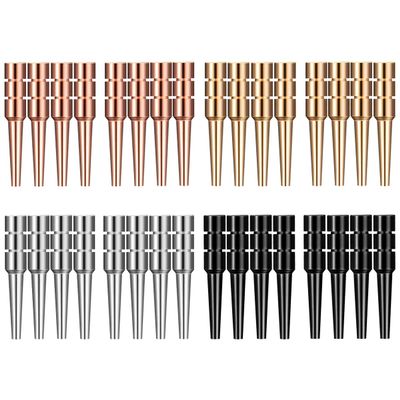 32Pcs Metal Cribbage Pegs Fit 1/8 Holes Size Cribbage Board Pegs, Premium Cribbage Peg with a Tapered Design for Cribbage Traditional Board Game, 4 Colors
