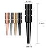 32Pcs Metal Cribbage Pegs Fit 1/8 Holes Size Cribbage Board Pegs, Premium Cribbage Peg with a Tapered Design for Cribbage Traditional Board Game, 4 Colors view 2