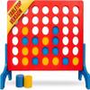 Bolaball Extra Large 4 in a Row Outdoor Board Game | Giant Family Fun Lawn & Yard Games | Jumbo Outside Game for Adults & Kids | Backyard Carnival Holiday Picnic Party Big Patio Games view 1
