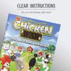 ThinkFun Chicken War Game - A Strategic Board Game with a Fun Theme and Hilarious Artwork, Perfect for Game Nights view 4