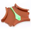 QUOXO Create a Road, Track Accessories Compatible with Most Car Tracks for Kids Boys and Girls (Y Cross) view 1