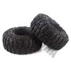 INJORA RC Tires 4pcs 2.2Inch Rubber Tyre Set Wheel Tires for 1:10 RC Rock Crawler TRX4 TRX-6 Axial SCX10 90046, 120 * 48mm view 3