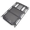 KYX Racing Metal Roof Rack with Carbon Fibre Panel 253x168mm Upgrades Parts Accessories for RC Crawler Car Traxxas TRX4 G500 Car Body view 1