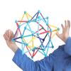 Curious Minds Busy Bags Large 9"-12" Collapsible Ball - Expanding and Contracting Ball - Grow and Shrink Fidget Ball - Anxiety Breathing Exercises (Random Colors) (1 Random Color Ball) view 1