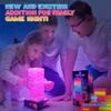 Glowsphere Glowblocks Light-Up Tumbling Tower Game, First Ever LED Building Blocks Stacking Game, Indoor Board Game for Kids and Adults for Family Game Night view 4