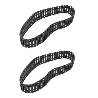 Rubber Tracks Caterpillar Tank Chassis 66/53/42cm Closed Track Tires for Rock Crawler RC Digger Excavator Wheel Spare Parts(G 21x 2.2cm)