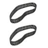 Rubber Tracks Caterpillar Tank Chassis 66/53/42cm Closed Track Tires for Rock Crawler RC Digger Excavator Wheel Spare Parts(G 21x 2.2cm) view 1