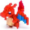 3 Set Nanoblock Bundle - Gyarados, Charizard and Pikachu - Adjustable Pokemon Characters (Japan Import) view 4