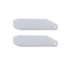 1Pair 155mm Carbon Fiber Tail Blades White for RC Helicopter Airplane Model view 1