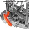 Replacement Parts for Ultimate Garage - Hot Wheels Ultimate Garage Vehicle Playset FTB69 ~ Replacement Track Pieces ~ Includes Curve Track 7 & Platform view 2