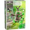 HABA Terra Kids Connectors Backyard Craft Kit Technology - 66 Piece Set with Plastic Connectors, Cork & Hand Drill - Add Wood from Nature - Ages 8+ view 1